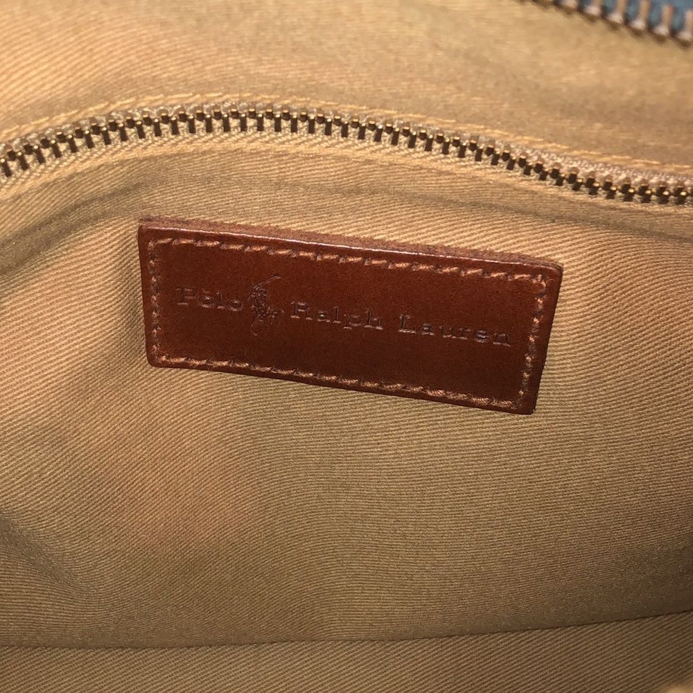 RALPH LAUREN Black Watch Plaid Boston Weekend Travel Duffle Doctor Bag Speedy 30 - Picture 15 of 17